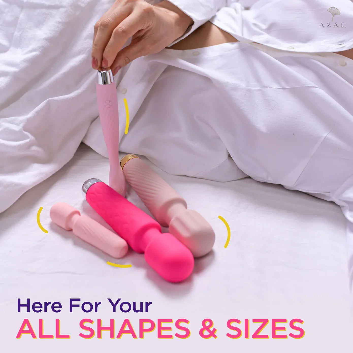 Groove Personal Massager For Women | 10 Modes, USB Charging, Waterproof, Cordless Massager